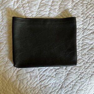 Black Vinyl Tracts Magazines Brochures Holder Carry Bag Ministry JW Bible